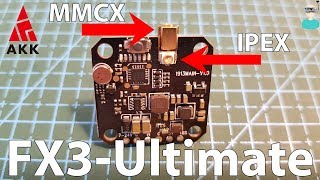 AKK FX3 Ultimate  Review amp Flight Footage [upl. by Ymmak804]