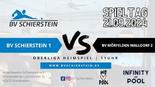 WATCH LIVE  HPBV Oberliga Spieltag BV Schierstein 1 vs BV MörfeldenWalldorf 2 21092024 Tisch 6 [upl. by Idac379]