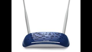 TPLINK W8960N ADSL2 Modem Router incelemesi [upl. by Maghutte]