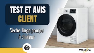 Test et avis client du Sèchelinge pompe à chaleur W7D94WBFR de Whirlpool [upl. by Iaoh125]