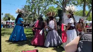 Patwin dancers at sonoma county big time [upl. by Enirak283]