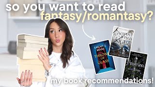 fantasy amp romantasy book recommendations🧚🏻🐉 [upl. by Abroms]