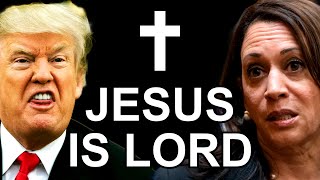 Donald Trump Reacts To Kamala Harris Insulting Christians [upl. by Oinotla]