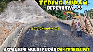 Terancam LongsorBatu Jomba Hari iniBatu Jomba Sore Ini Kondisi Jalan Batu Jomba [upl. by Nongim535]