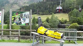 Ski Center Latemar Complete Tour and bobsled ride Italian Dolomites [upl. by Essenaj]