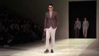 Giorgio Armani  2015 Spring Summer Menswear Collection [upl. by Norrad]