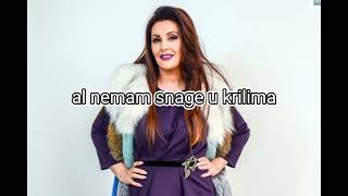 Dragana Mirković  jeleni košute ljube karaoke verzija sa tekstom [upl. by Lamarre]