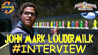 John Mark Loudermilk Noah Blue Super Megaforce Power Ranger Interview amp Fan Questions [upl. by Huttan]