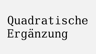 Quadratische Ergänzung y  x²6x5  Mathematik  Funktionen und Analysis [upl. by Fe]