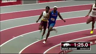 TYSON INVITATIONAL  2 SUB 3’04 IN 4X400M [upl. by Eerised]