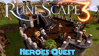 RS3 Quest Guide  Heroes Quest  Normal Speed  Runescape [upl. by Hull]