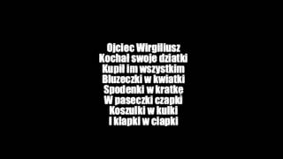 Ojciec Wirgiliusz  Fasolki  karaoke tekst [upl. by Chan]