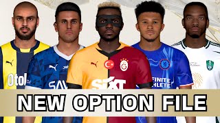 PES 2017  New Option File 2024 For T99Patch V161  Summer Transfers September 2024 [upl. by Stag]