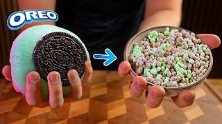 Oreo Dippin Dots  Freeze Dried Candy ASMR MUKBANG [upl. by Caritta]