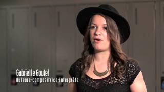 Gabrielle Goulet  Lancement de son nouvel EP quotTon garagequot [upl. by Amrac]