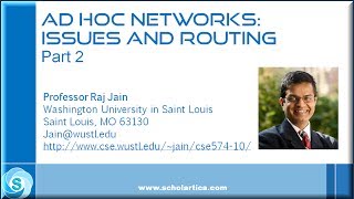 Ad Hoc Networks Issues and Routing Part 2  OLSR [upl. by Sacha239]