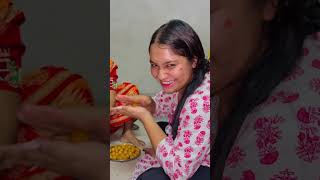 Barir Lakshmi Puja Te Nijer Hate Polao Ranna Korlam Mini Vlog🍚shorts minivlog [upl. by Enneles936]