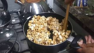 Cómo preparar Canchita Dulce  Palomitas de Maíz Dulces o Caramelizadas  Popcorn de Caramelo [upl. by Aidnyl422]