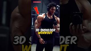 Bolder Shoulder workout by Fabrizion Dos Santos Men’s physique shorts viral [upl. by Ysnap]