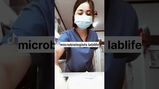 microbiologists lablife  microbiology internship microbiology study lab shorts ytshorts [upl. by Scharff]