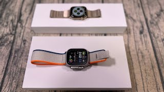 Apple Watch Ultra 2  Series 9  Unboxing and First Impressions [upl. by Eenahpets]