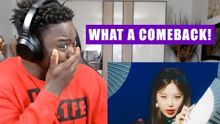 GIDLE  화火花HWAA Official Music Video  REACTION [upl. by Auoz]