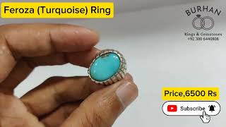 Nishapuri Irani Feroza Stone Ring Price In Pakistan [upl. by Bergren]