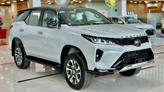 2024 Toyota FORTUNER LEGENDER  28L Luxury 7Seaters SUV  White Exterior And Interior [upl. by Refinaj]