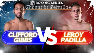 Clifford Gibbs vs Leroy Padilla  CHOQUE DE ESTRELLAS [upl. by Arrio775]