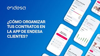 📱 ¿Cómo organizar tus contratos en la App de Endesa Clientes [upl. by Lelia]