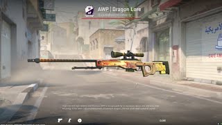 AWP DRAGON LORE CS2 SKIN SHOWCASE [upl. by Rhianon]