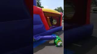 Grandson Laham at a Bouncy house on 161 [upl. by Reinald]