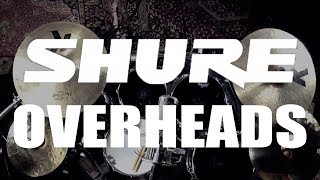 Shure Overheads Comparison [upl. by Axe]