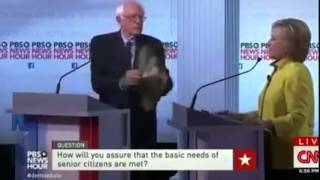 Bernie Sanders Gives Hillary the Cymbals [upl. by Busey]