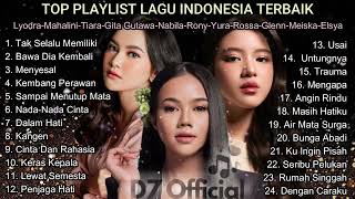 Lyodra  Mahalini  Tiara  Gita Gutawa  Playlist Lagu Galau Terbaik Sepanjang Masa [upl. by Emelun]