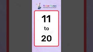 Counting Numbers 11 to 20  kids number songs  गिनती sikhe  Learn with fun rhymes  kidslearning [upl. by Ecar]