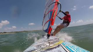 20161225 Sailboard F2 Lightning HD Brett Pattemore AUS300 Far Beach Mackay [upl. by Ecnal]