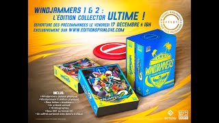 Windjammers Unboxing ÉDITION COLLECTOR Pixn Love Néogéo amp Windjammers 2 PS4 PRO [upl. by Eninaj359]