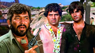 अच्छा तो ये है ठाकुर का फौजी गब्बर ने गाँव पर हमला कर दिया  Sholay Superhit Action  Amitabh [upl. by Shaylyn792]