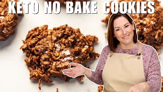 Make the Best Keto No Bake Cookies in 30 Minutes [upl. by Ylecara]