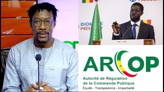 A JRévélation sur la nomination irrégulière du DG de ARCOP sans appel doffre par Diomaye qui [upl. by Aloysius]