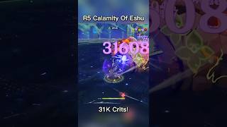 R5 Calamity Of Eshu Is Indeed Clorinde’s New Best F2P Weapon genshinshorts genshinimpact [upl. by Attegroeg903]