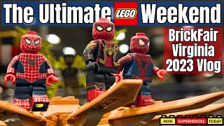 The Ultimate LEGO Convention BrickFair Virginia 2023 VLOG [upl. by Fillbert997]