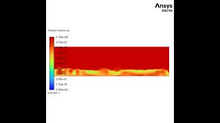 horizontal fluidized bed dryer Ansys Fluent CFD Simulation [upl. by Savdeep]