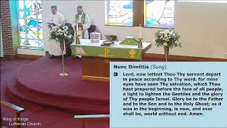 King of Kings Lutheran Church  Sunday 072124  quotDangers of Divisionquot [upl. by Ehcor]