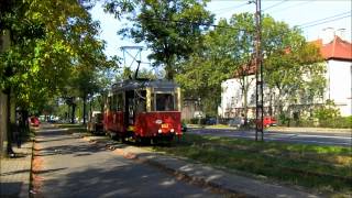 Freight tram from Bytom  Tramwaje Slaskie  Poland  Polska  Straßenbahn  Villamos [upl. by Yesteb]