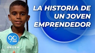 Juan Pablo Carabalí El joven emprendedor de 12 años que inspira con sus panderitos [upl. by Traci]