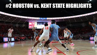 2 Houston vs Kent State Highlights [upl. by Leona934]