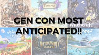 Top 10 Anticipated Solo Games  Gen Con 2024 [upl. by Cesare]