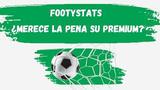 Me compré el PREMIUM de Footystats ¿Merece la pena [upl. by Ymmik]